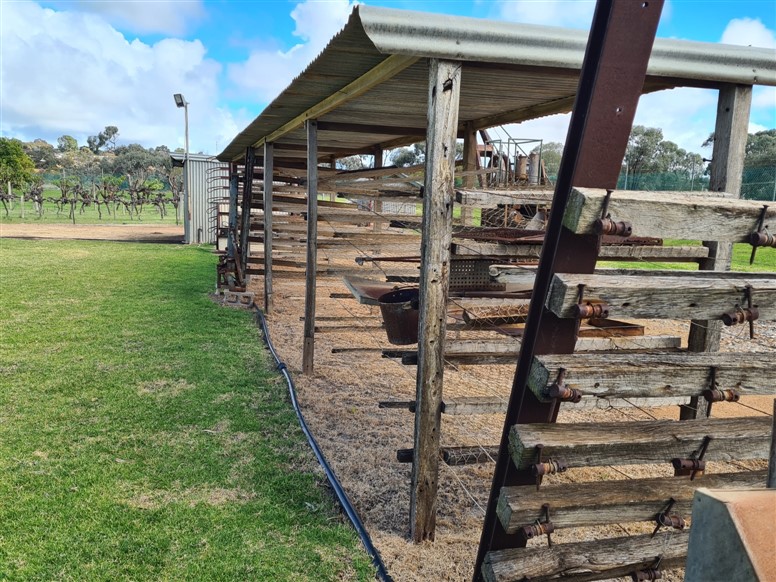 Drying racks - The Village Historic Loxton