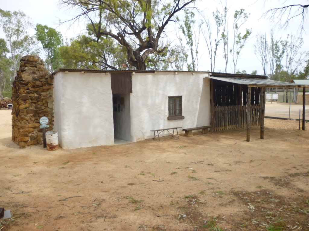 Pine and pug hut at The Village Historic Loxton