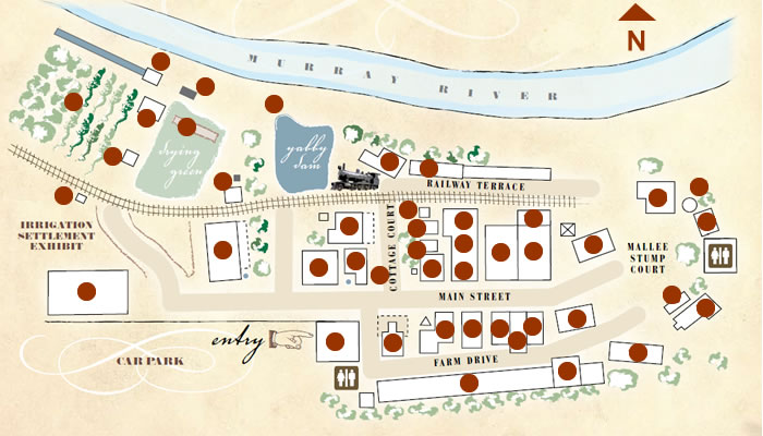 the village map