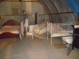 Inside the Nissen Hut on display at The Village - Historic Loxton